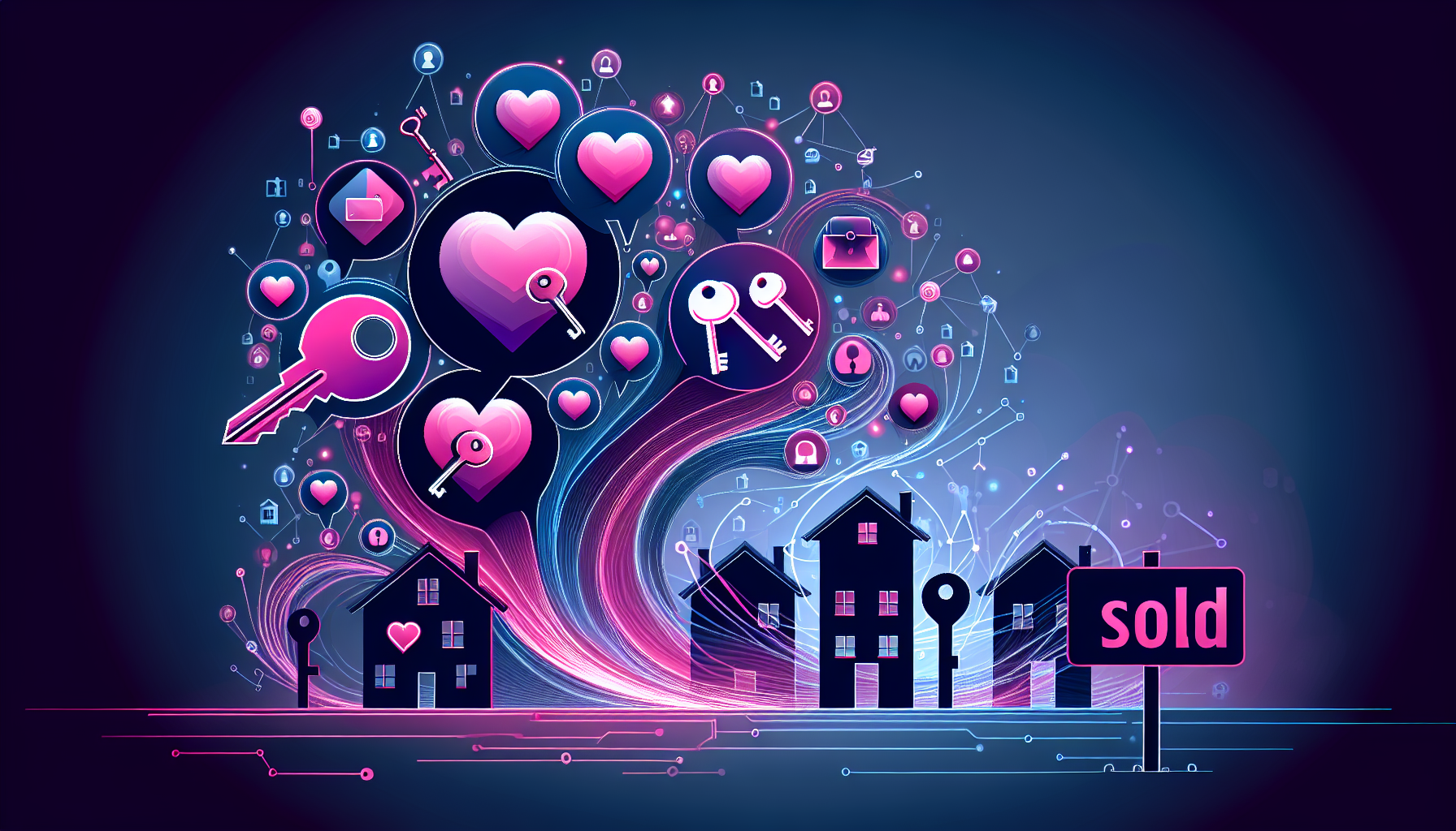 Digital transformation showing TikTok engagement converting into real estate success