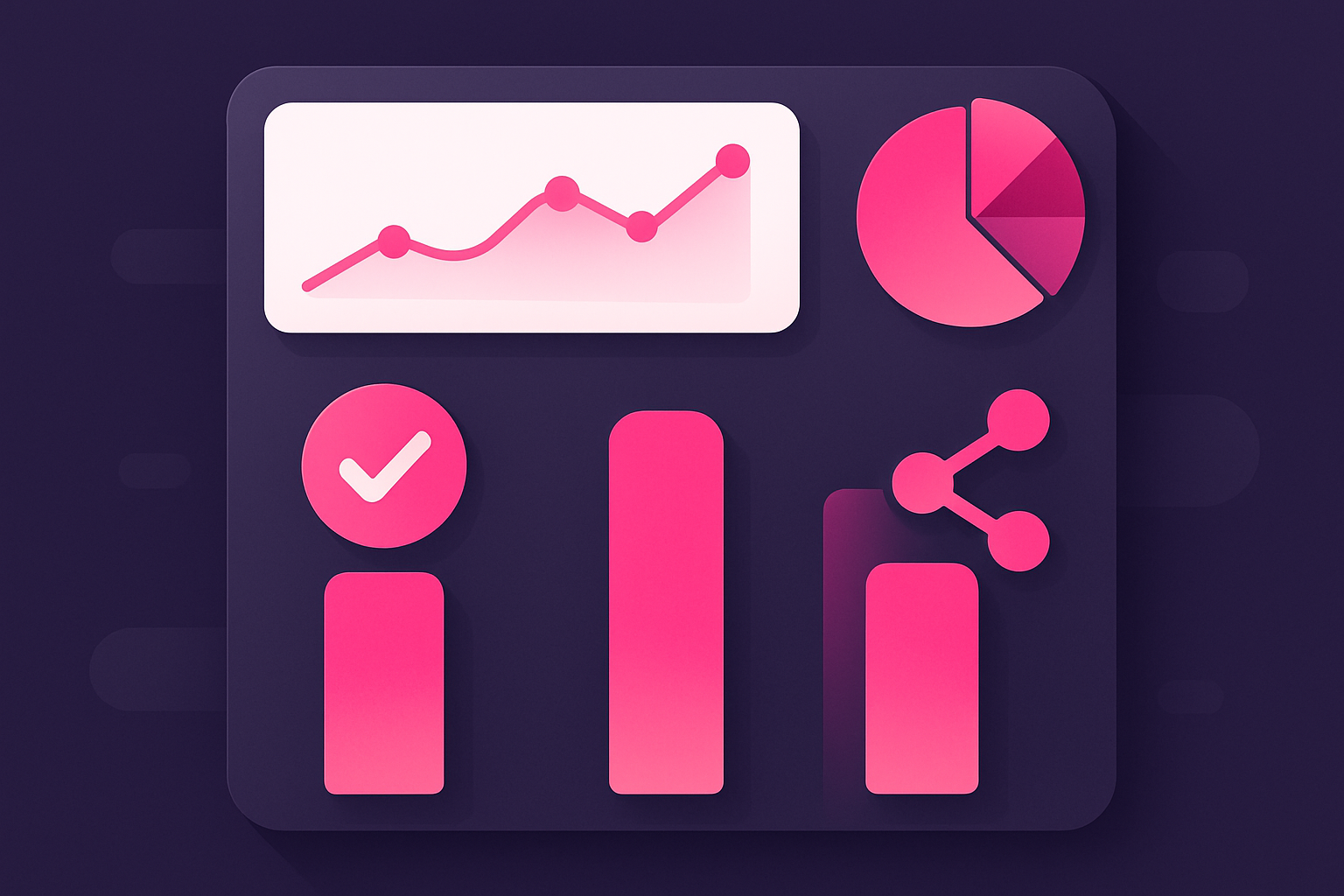 TikTok engagement signals and metrics visualization