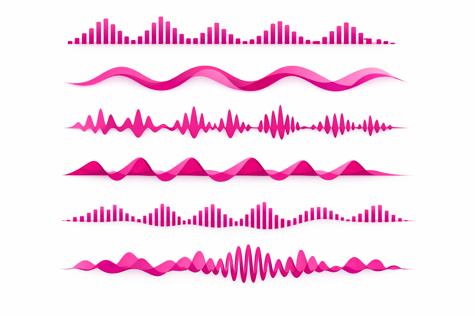 Seven hook formula framework with examples for each viral audio pattern